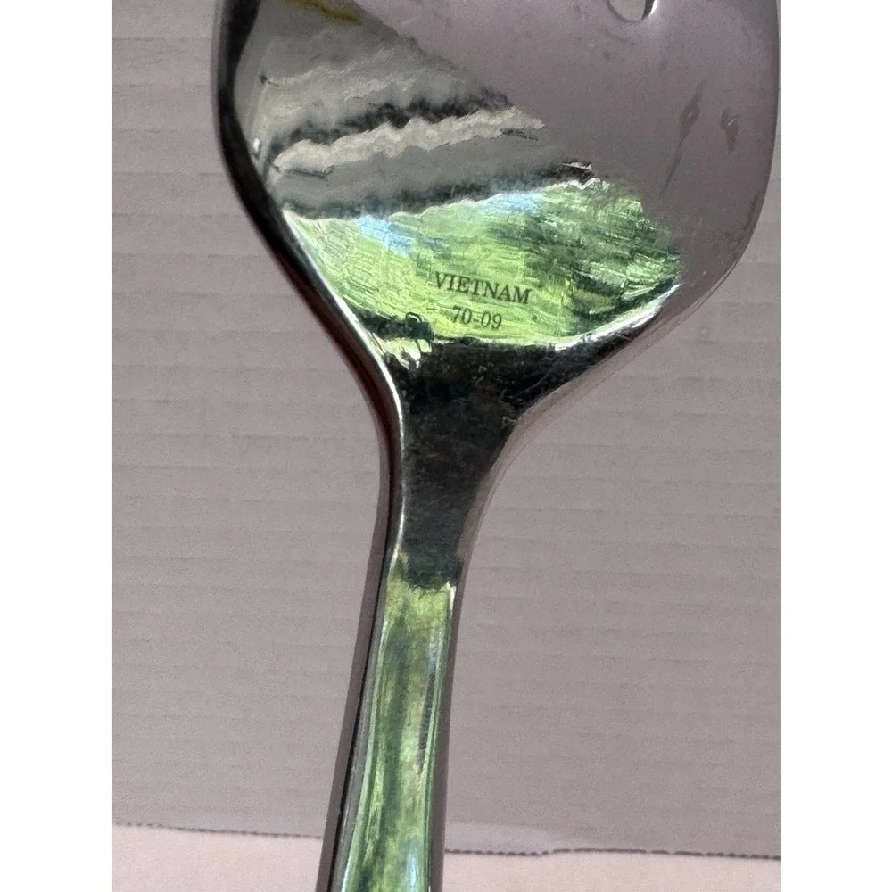 Oneida Amsterdam Cold Meat Serving Forks Stainless Vietnam Frost Glossy Set of 2